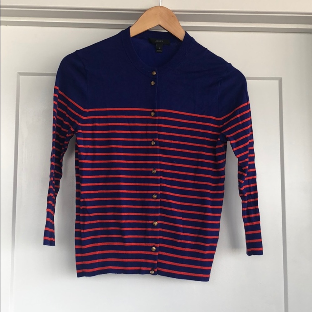 J crew cardigan